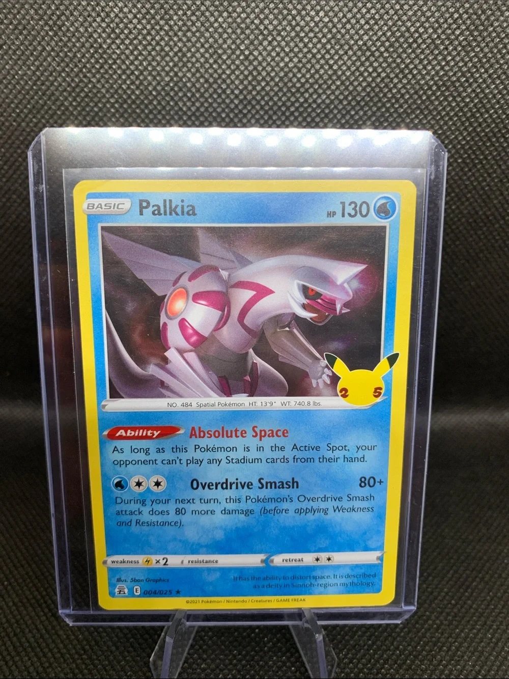 Rare Holo 25th Anniversary Pokemon Cards In Cases + 3 Sealed Pokemon Card Packs